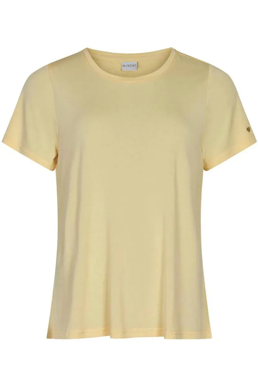 IN FRONT Nina t-shirt rund hals modal