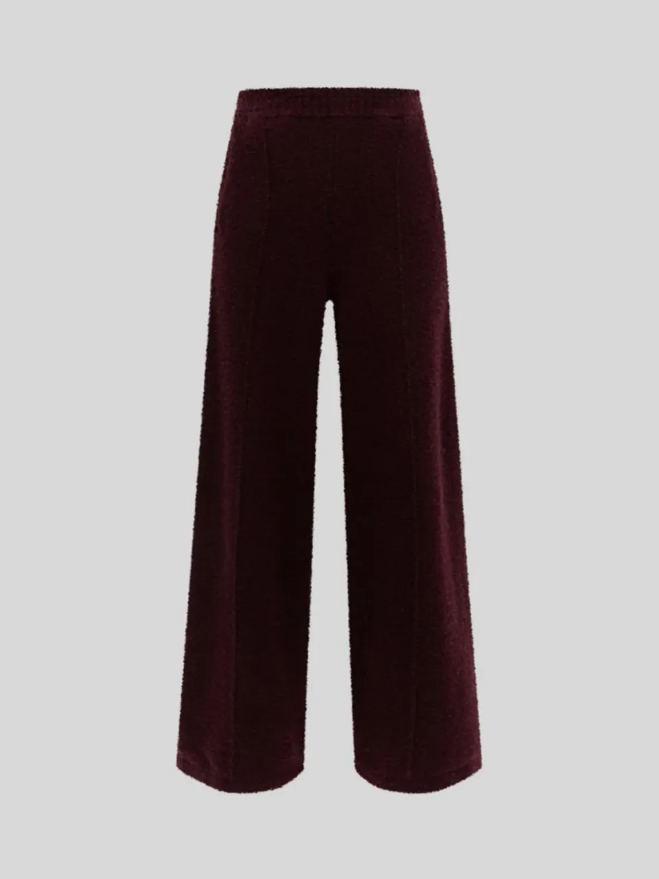 Laneus bukser nøddebrun cashmere silke dame