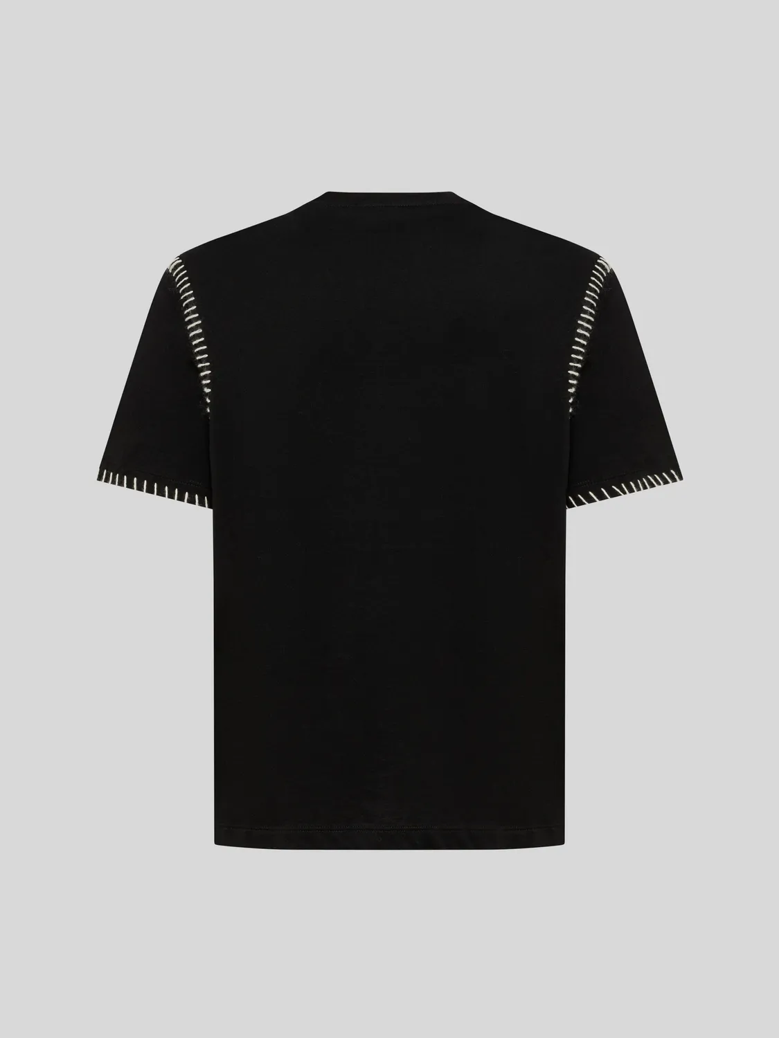 Laneus Boxy Fit T-Shirt t-shirt sort bomuld