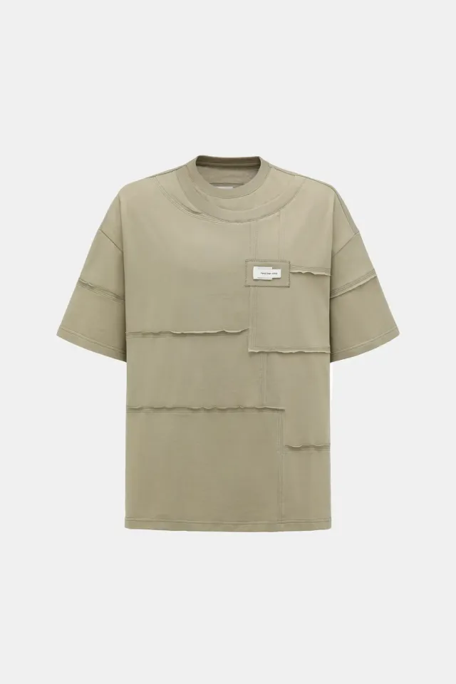 Feng Chen Wang oversize t-shirt distressed