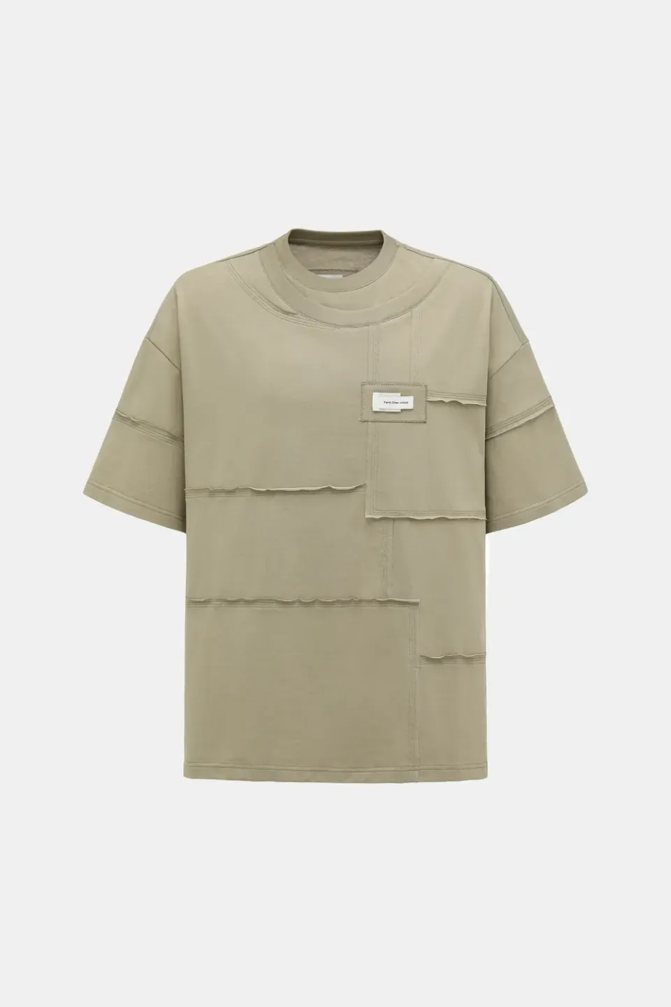 Feng Chen Wang oversize t-shirt distressed