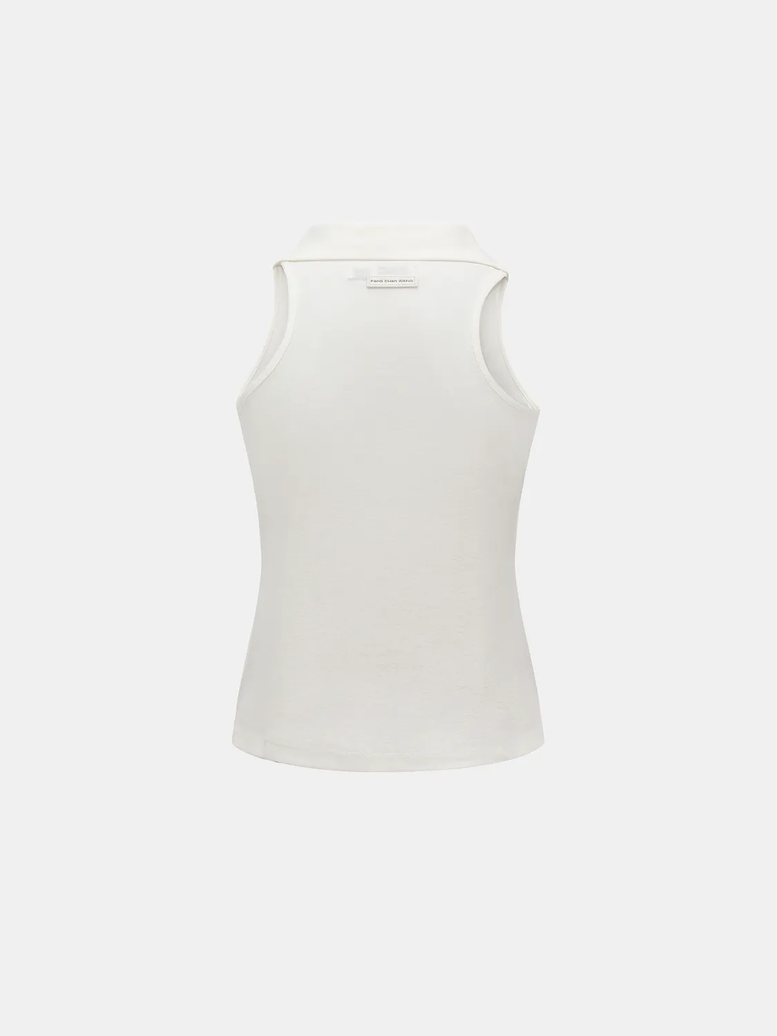 Feng Chen Wang plisseret polo top dame SS26