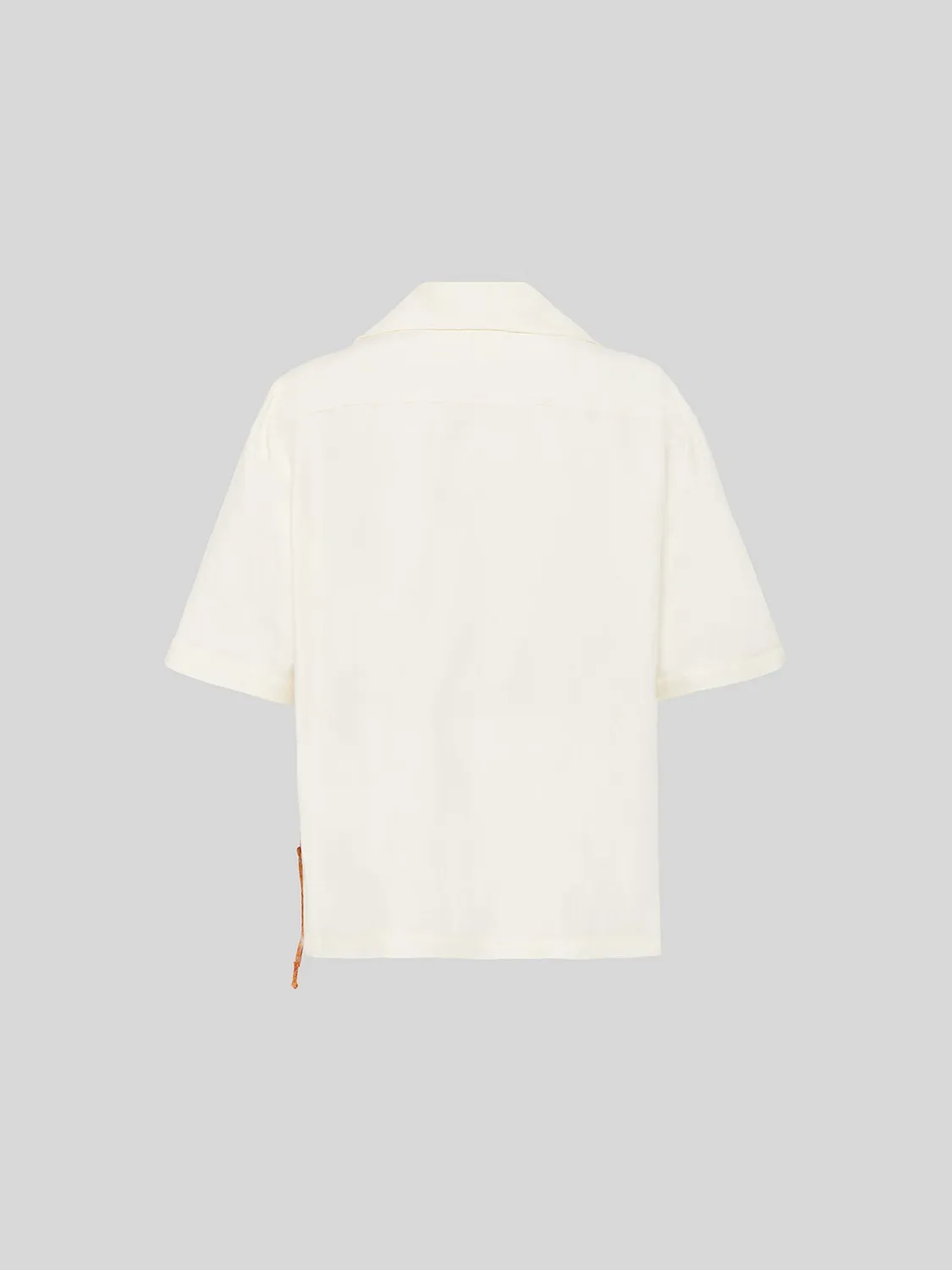 Laneus Cancun Crop Shirt skjorte creme hor