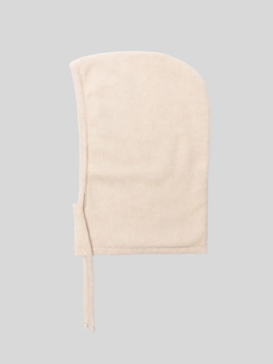 Laneus Knit Balaclava elefanthue cream cashmere silke