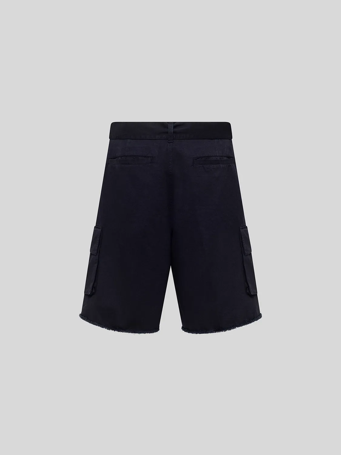 Laneus Bermuda Downtown Relaxed shorts navy bomuld