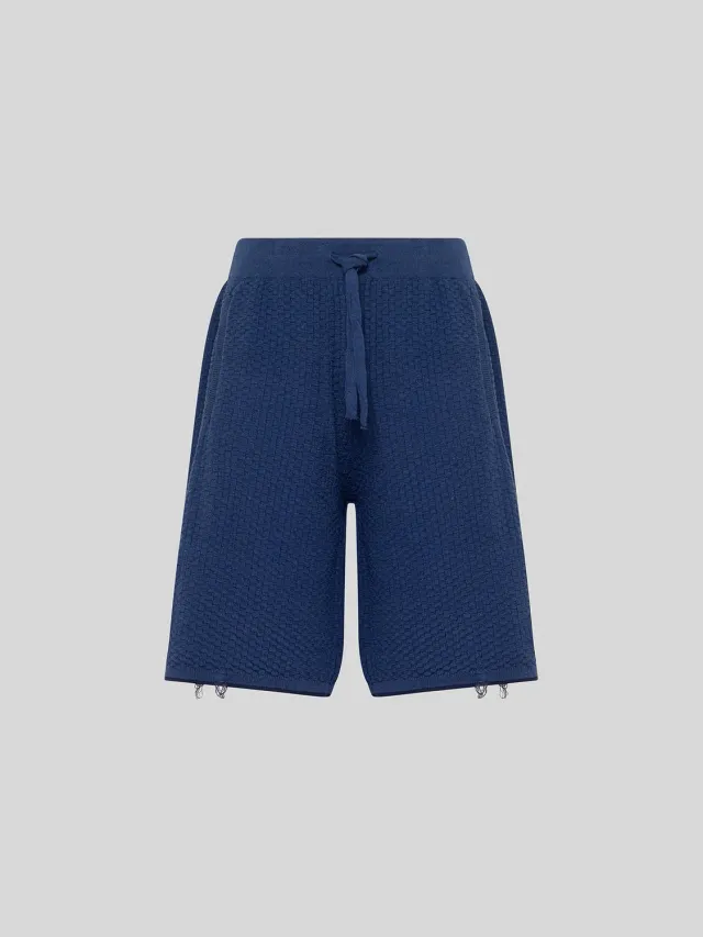 Laneus Venice Beach bermuda shorts bomuld blå