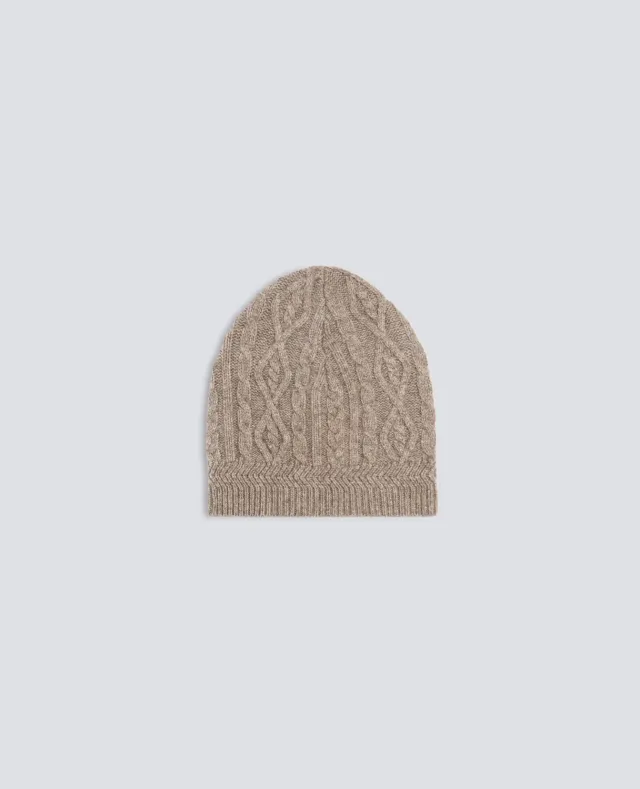 Aspesi beanie duegrå – uld og yak