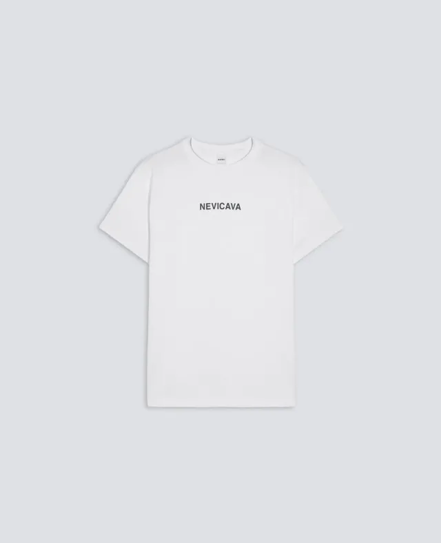 Aspesi Nevicava t-shirt hvid bomuld kort ærme