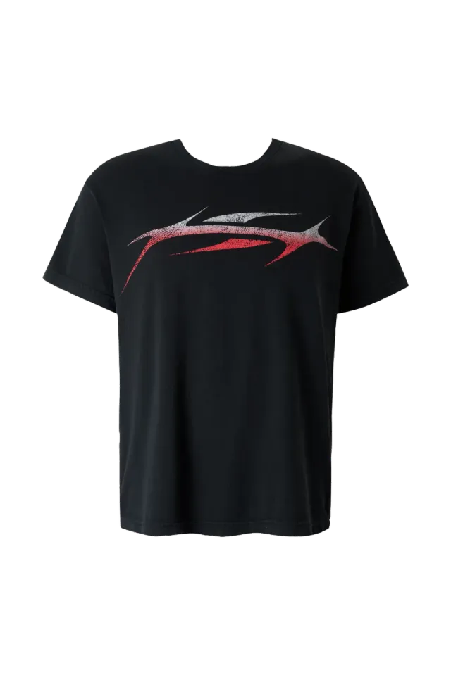 Hellstar Sports Logo T-shirt sort – bomuld