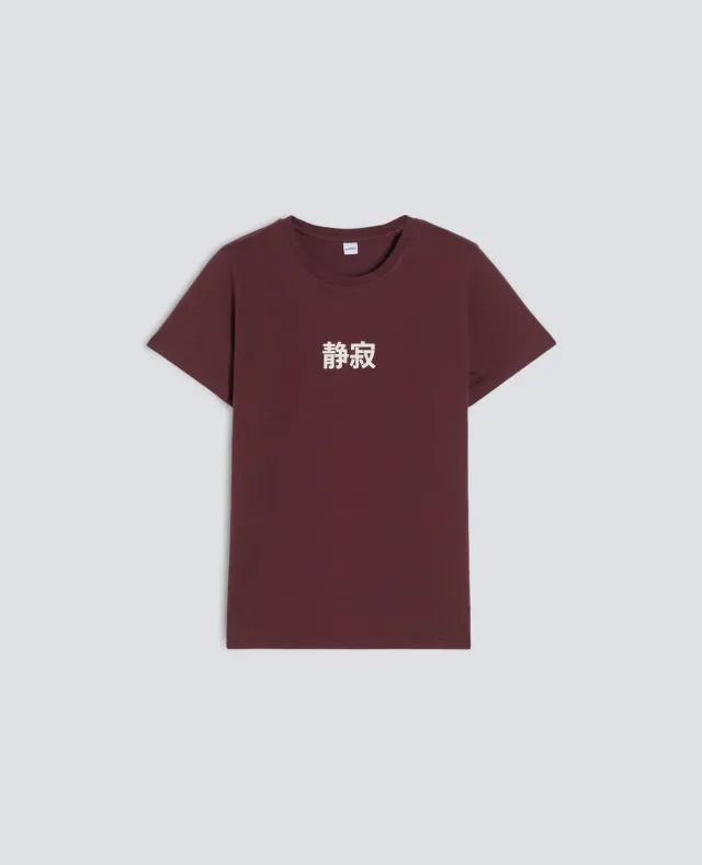 Aspesi Silence t-shirt rød bomuld