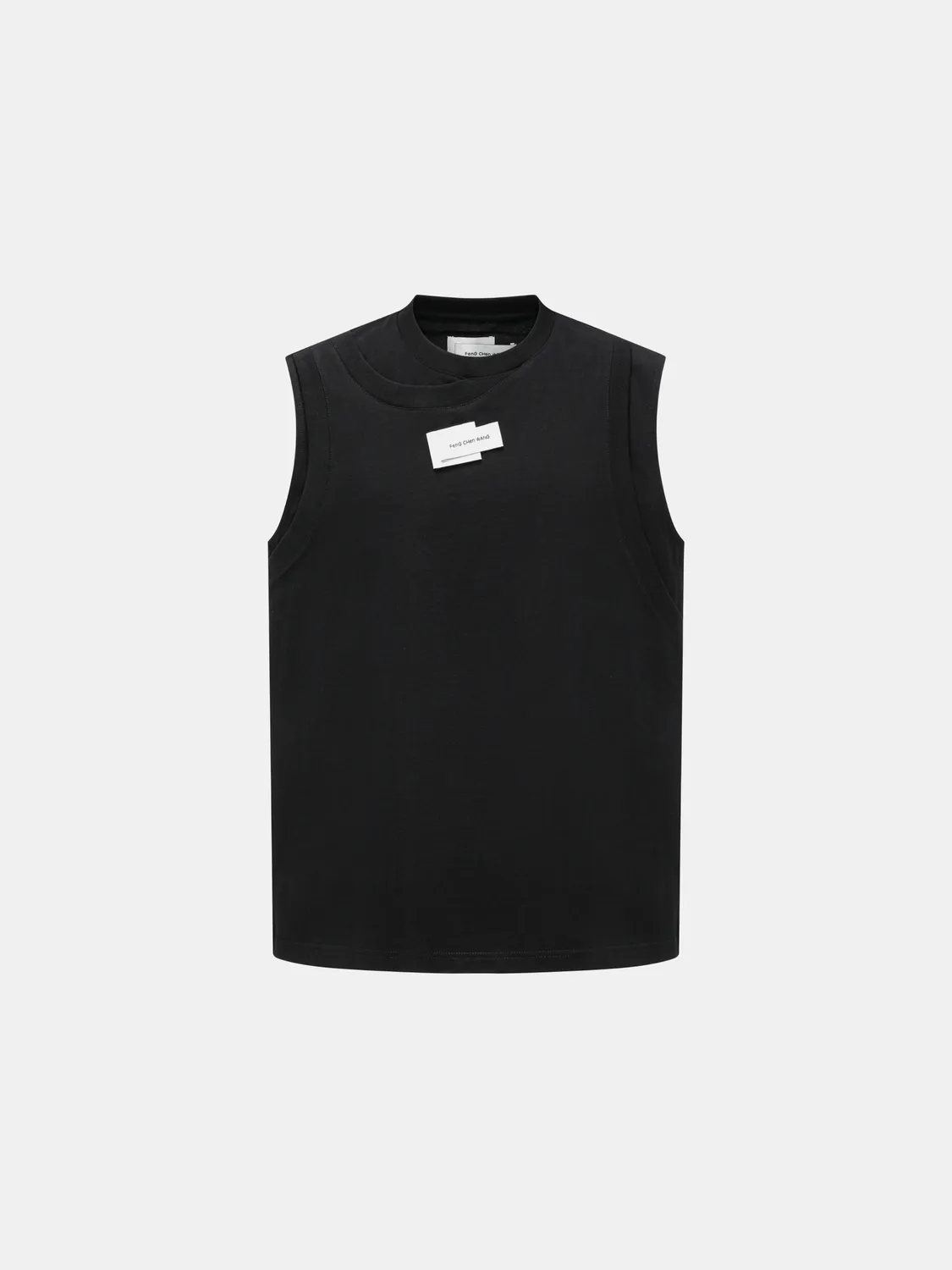 Feng Chen Wang 2-in-1 tanktop sort bomuld