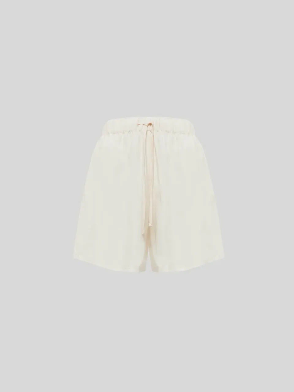 Laneus Cancun hørshorts creme brede
