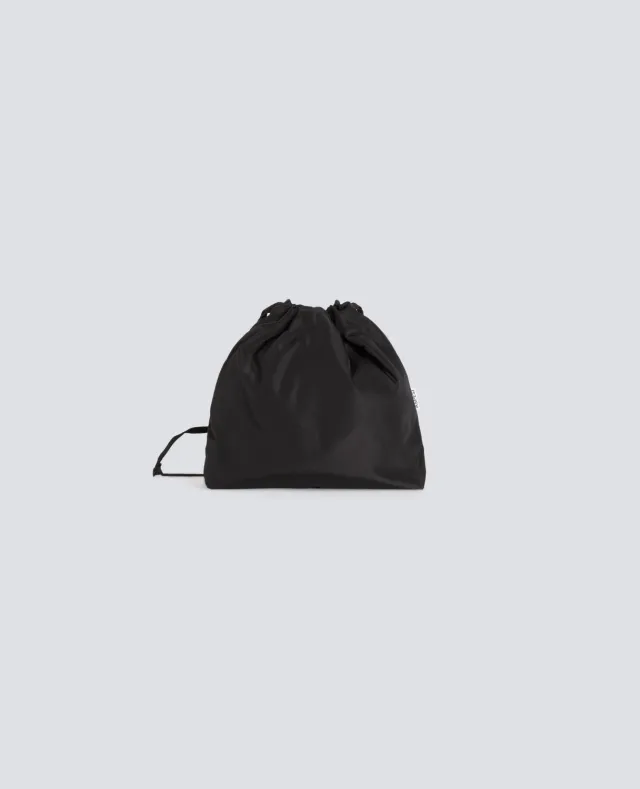 Aspesi skuldertaske sort – teknisk polyester