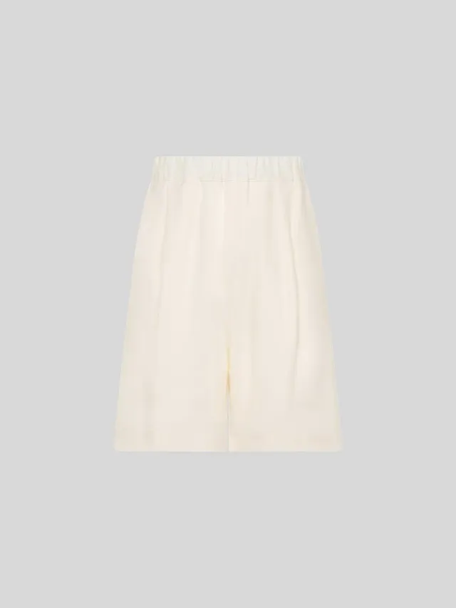 Laneus Cancun bermuda creme hørblanding
