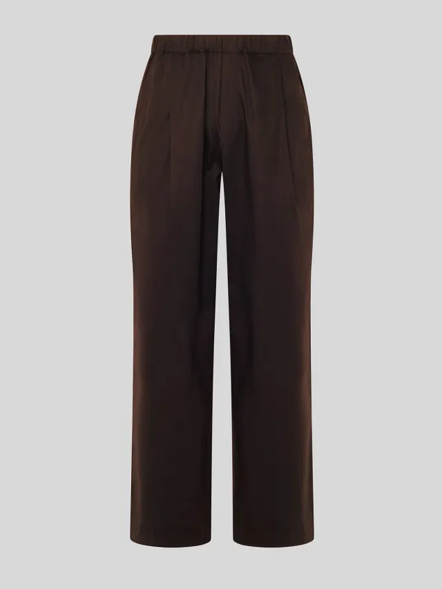 Laneus Melrose Regular Trousers bukser chokolade bomuld