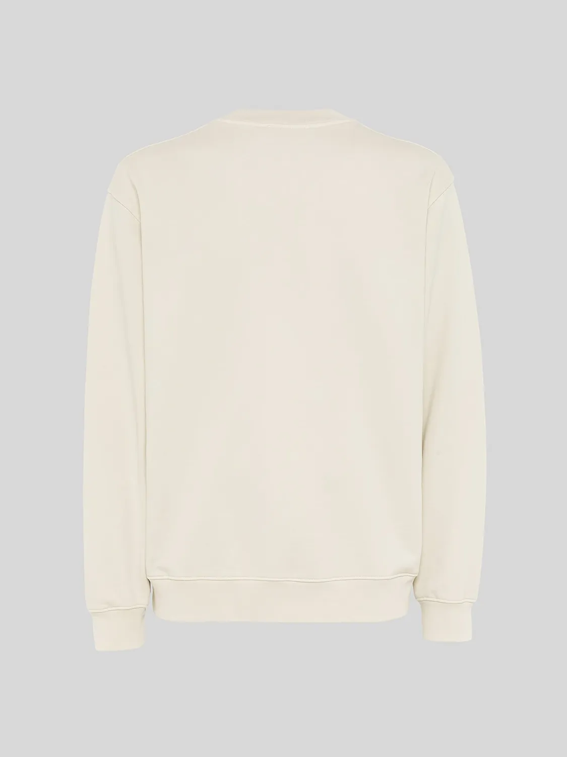 Laneus Crew Neck Cotton Sweatshirt sweatshirt creme