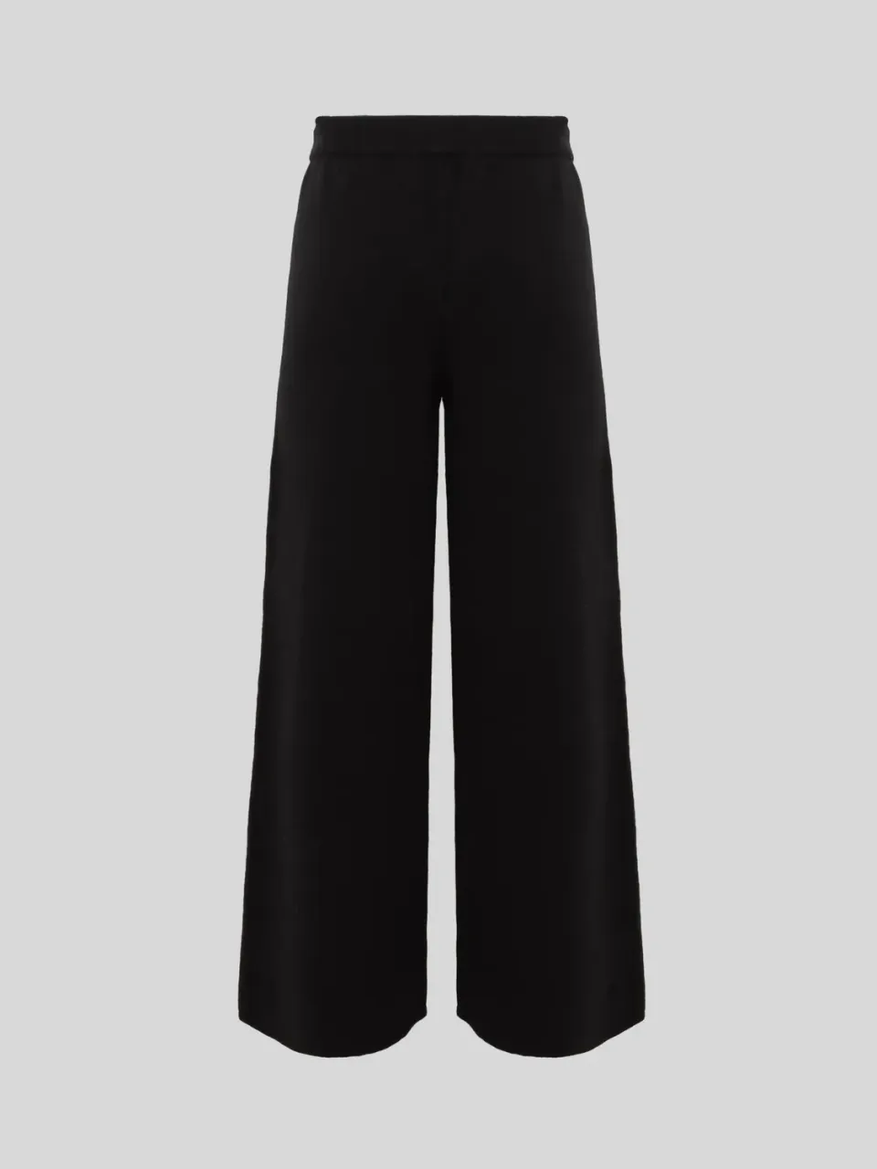 Laneus Wool Cashmere bukser sort uld
