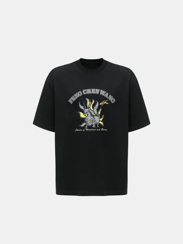 Feng Chen Wang Victor t-shirt sort print XS
