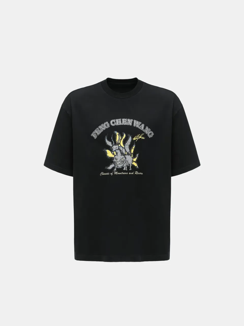 Feng Chen Wang Victor t-shirt sort print XS