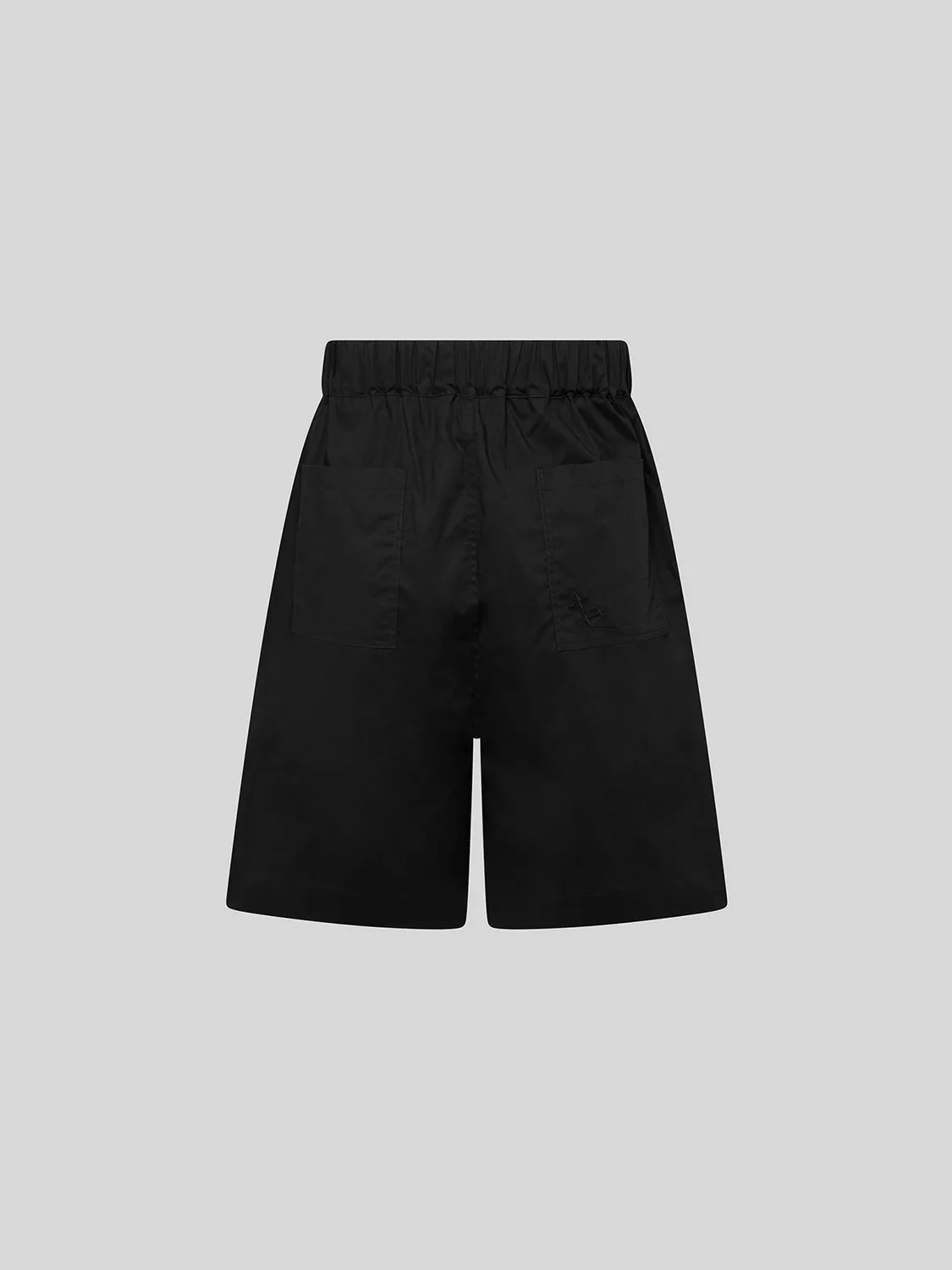 Laneus Melrose Bermuda shorts sort elastiktalje