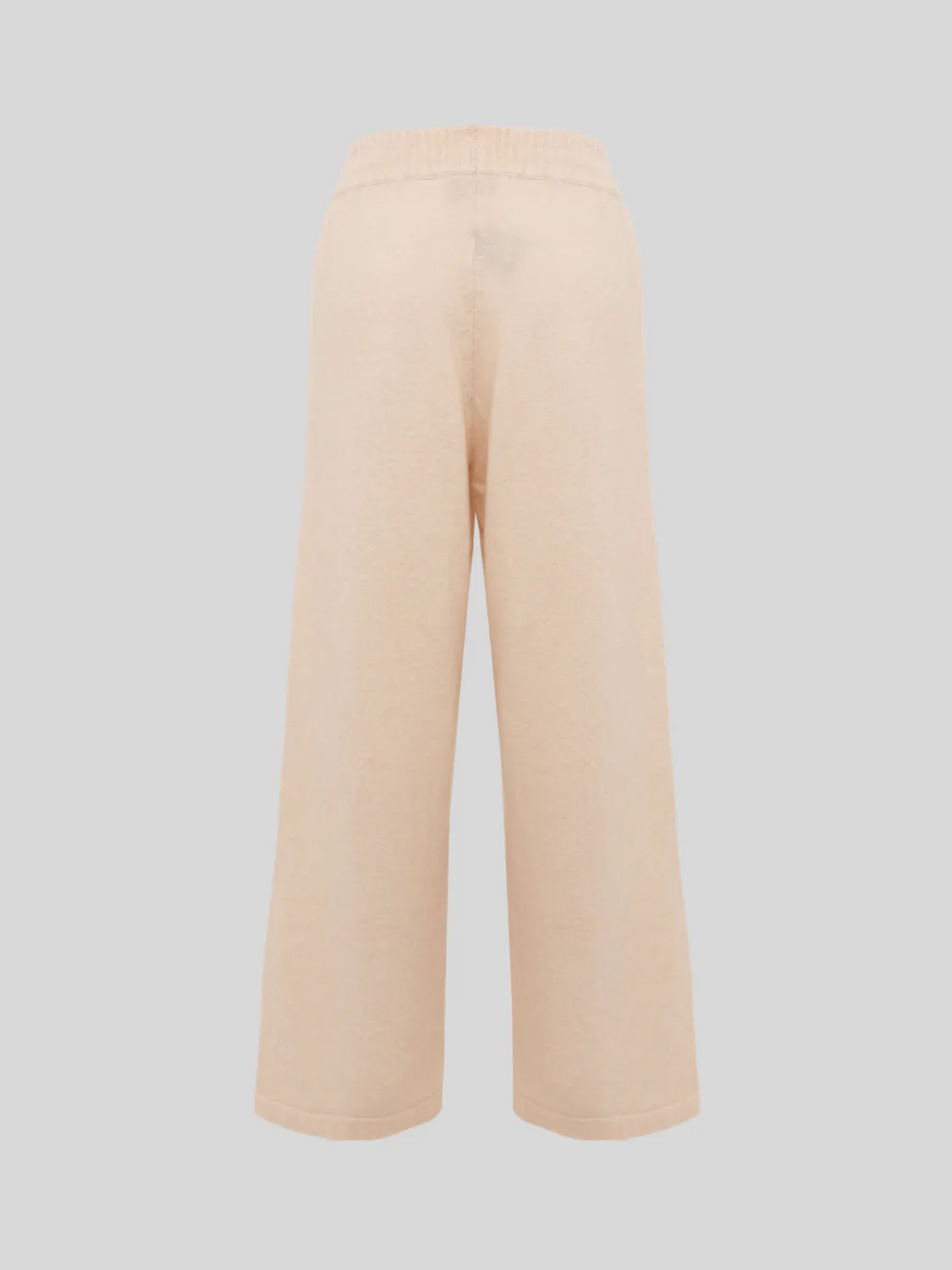 Laneus Cashmere Silk bukser creme afslappet