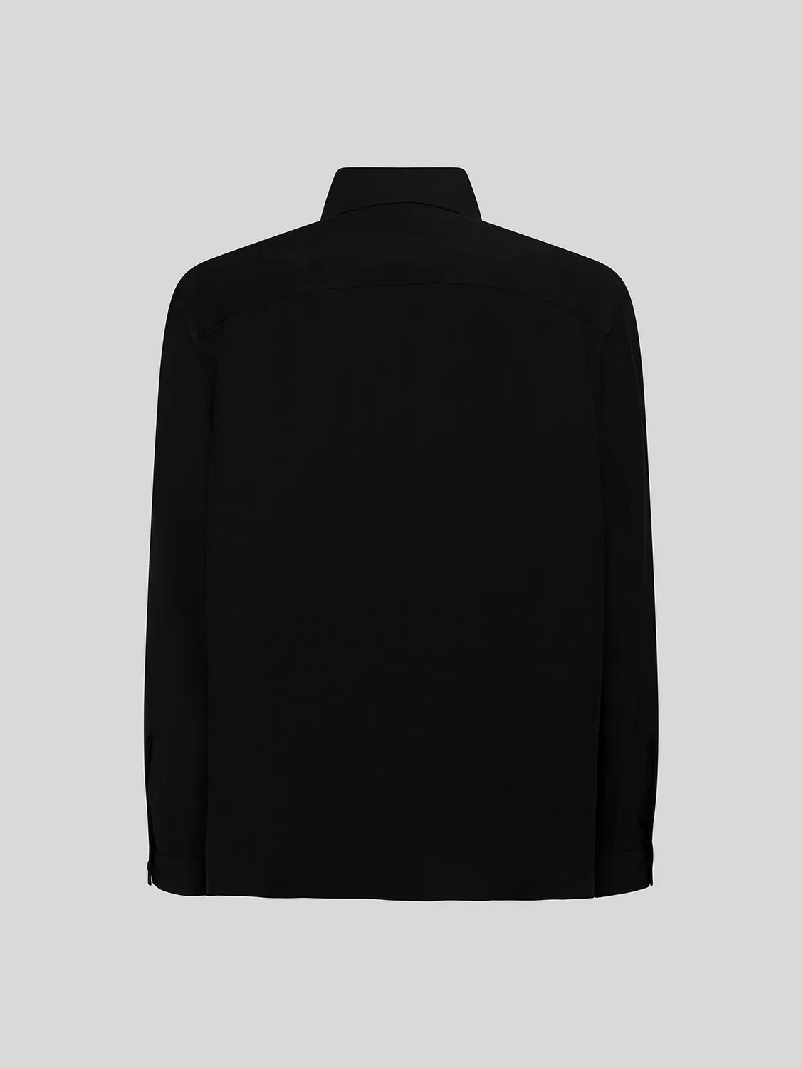Laneus Cancun overshirt sort viskose hør