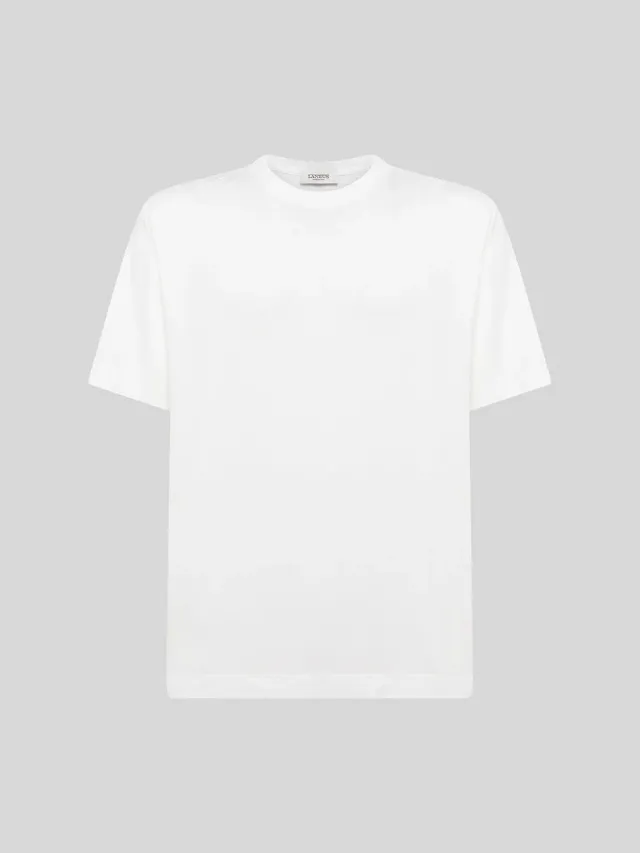 Laneus Oversized Jersey T-shirt t-shirt hvid bomuld