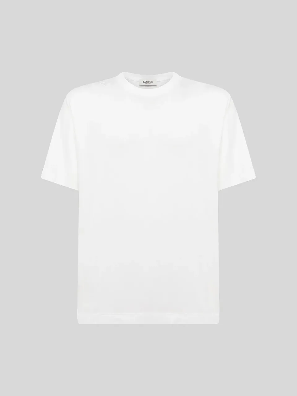 Laneus Oversized Jersey T-shirt t-shirt hvid bomuld