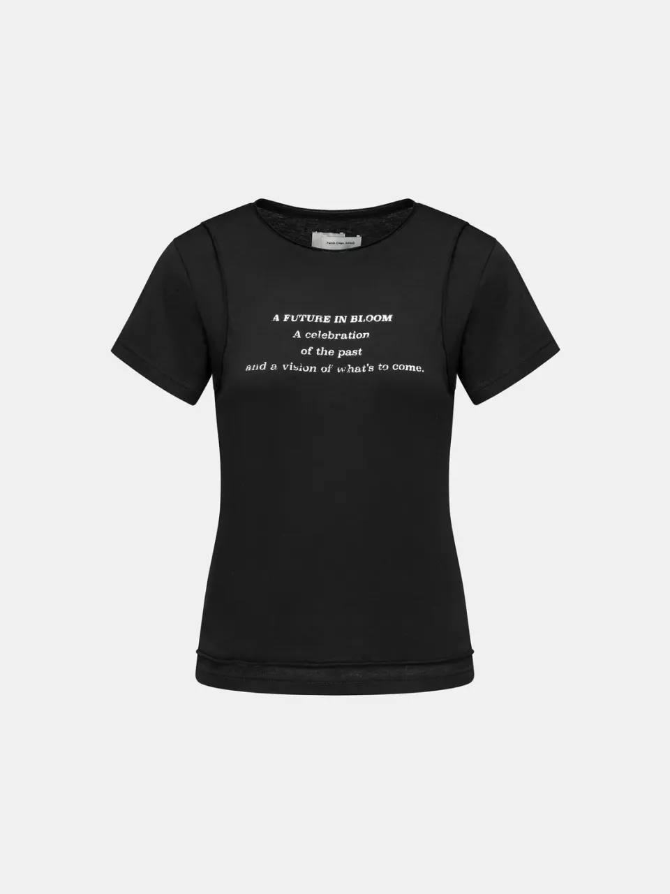 Feng Chen Wang Layered-Look T-shirt lagdelt S M L