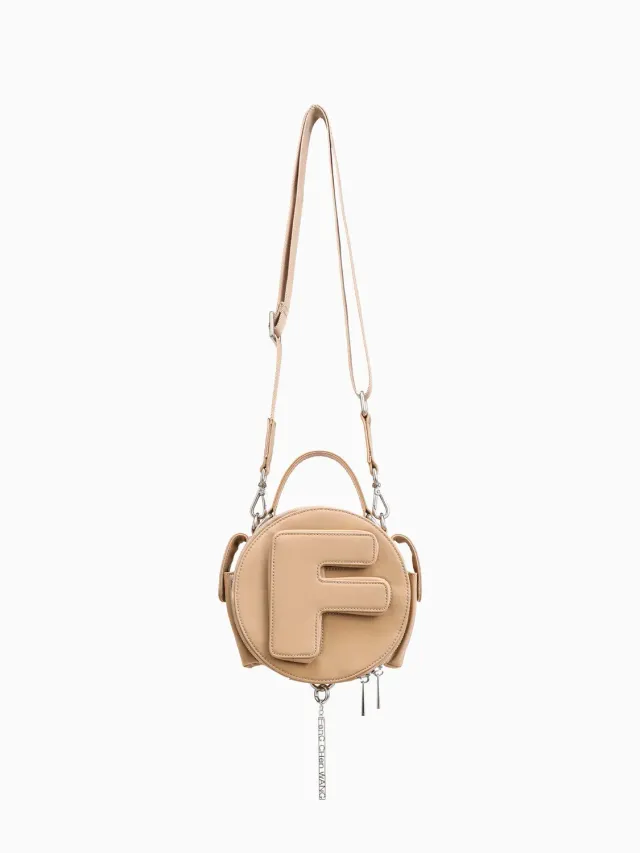 Feng Chen Wang F Letter Brown messenger taske brun
